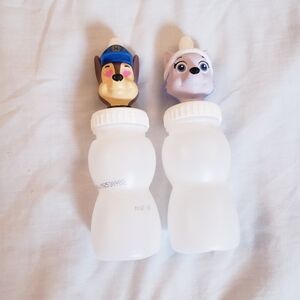 Good2Grow Paw Patrol Character Toppers & Bottles - Chase & Everest